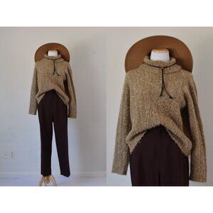 Vintage 90s Cowl Neck Evan Picone Sweater | size M‎